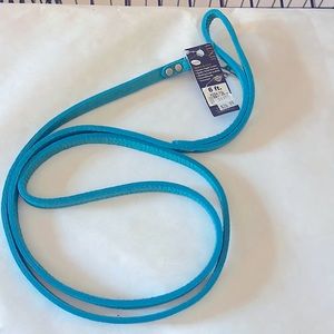 Blue leather 6 ft leather